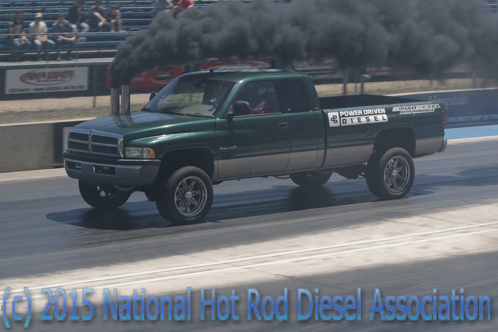 Power Driven Diesel at the Race Track