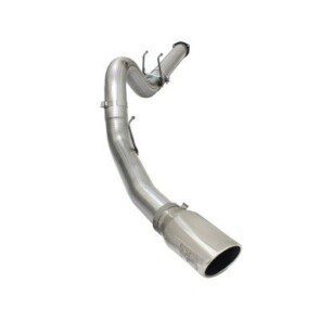 MACH Force-Xp  5" DPF-Back Stainless Steel Exhaust System w/Polished Tip; Ford Diesel Trucks 2015 V8-6.7L (td)