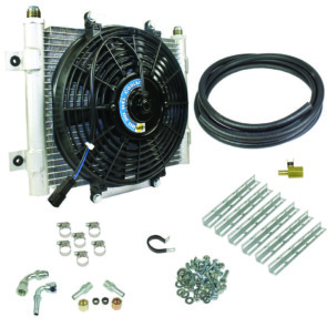 Xtruded Trans Oil Cooler - 3/8 inch Cooler Lines