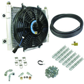 Xtruded Trans Oil Cooler - 5/8 inch Cooler Lines