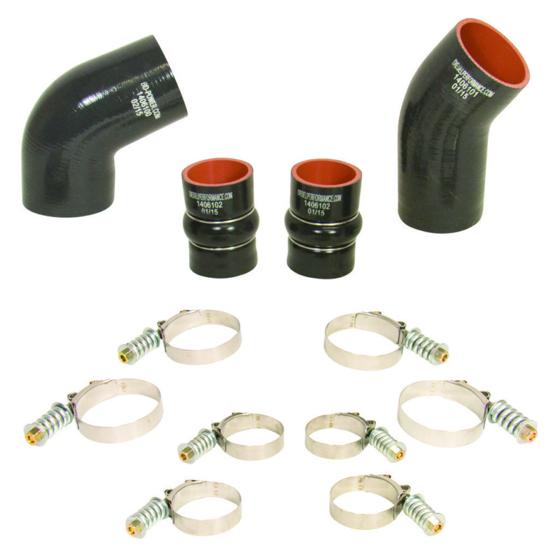 2004.5-05 GM Duramax LLY  Intercooler hose & clamp Kit