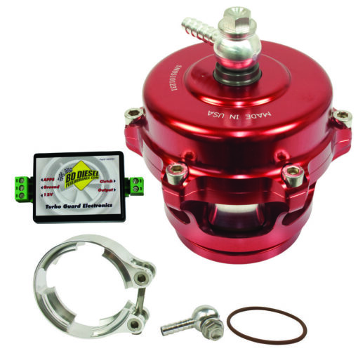 Turbo Guard - red valve - steel adaptor