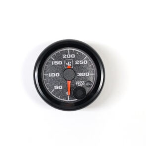 Universal Pressure Gauge -BLACK