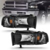 111067 Crystal Headlights Black