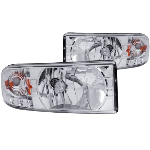 111206 Crystal Headlights Chrome