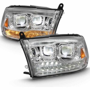 111465 Chrome Plank Headlights